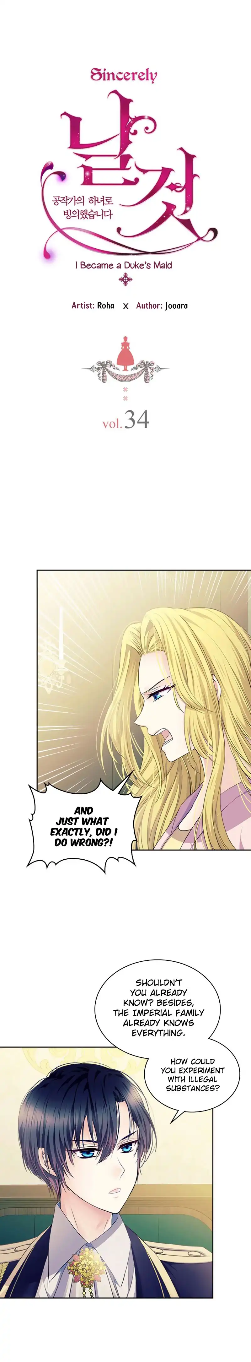 Sincerely: I Became a Duke's Maid Chapter 34 2